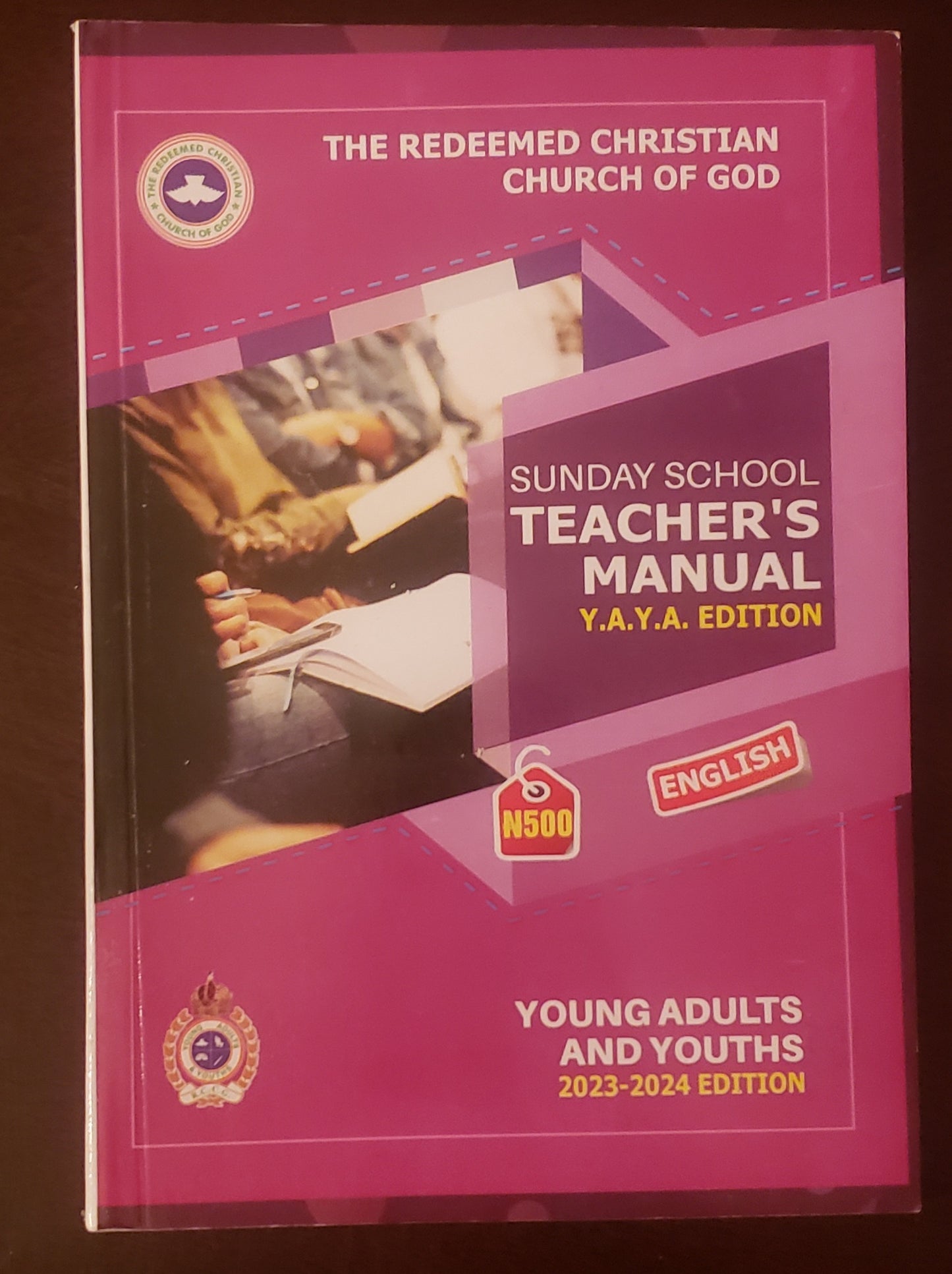 Sunday School Teacher's Manual Y.A.Y.A. 2023-2024 Edition
