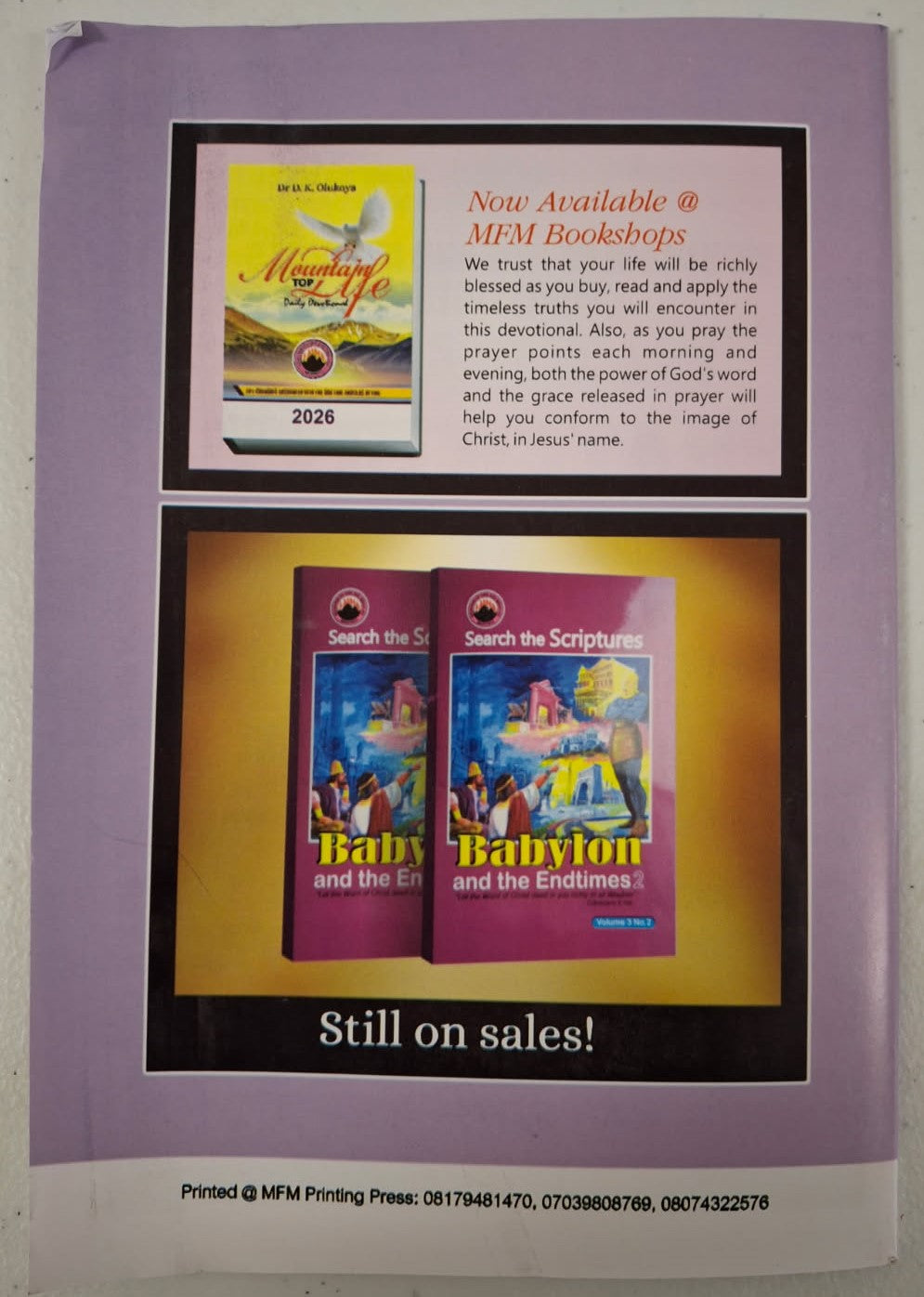 Pray Your Way into 2026 & Prosperity Night