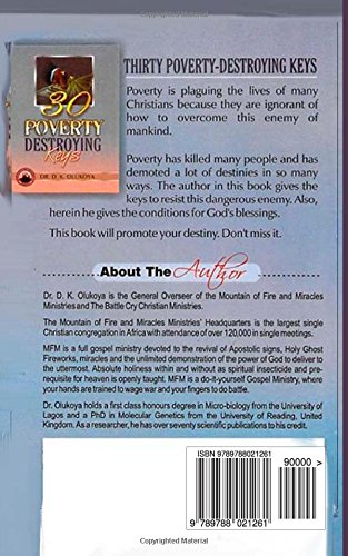 30 Poverty Destroying Keys