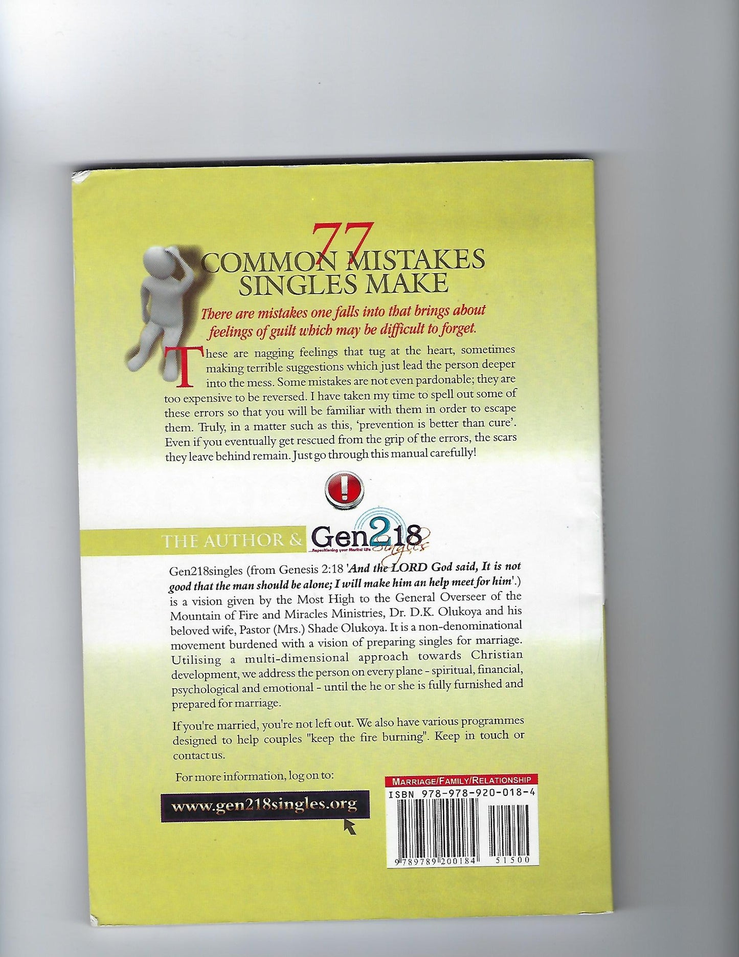 77 Common Mistakes Singles Make