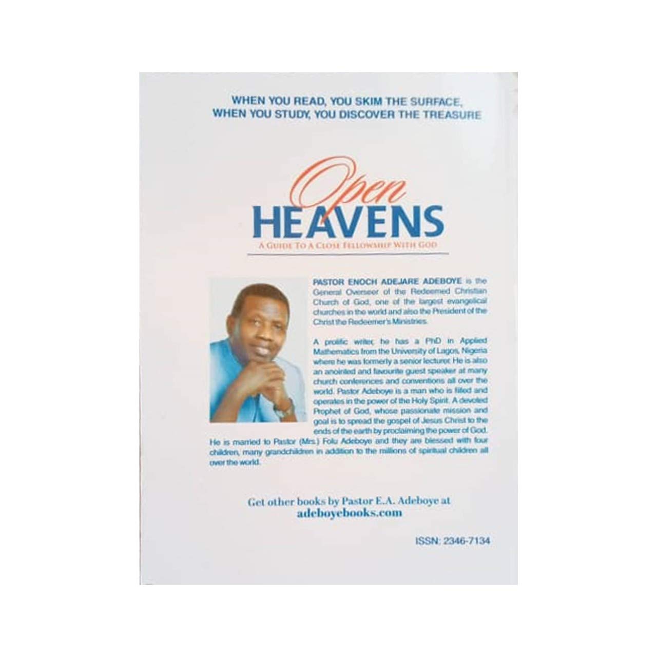 Open Heavens 2021- Volume 21