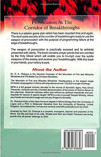 Provocation at the Corridor of Breakthrough