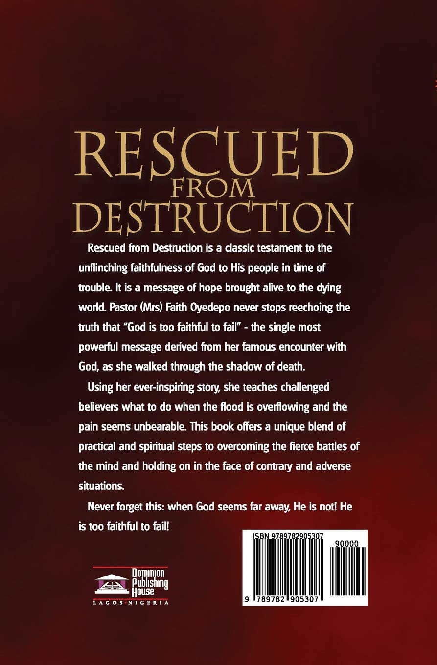 Rescued From Destruction