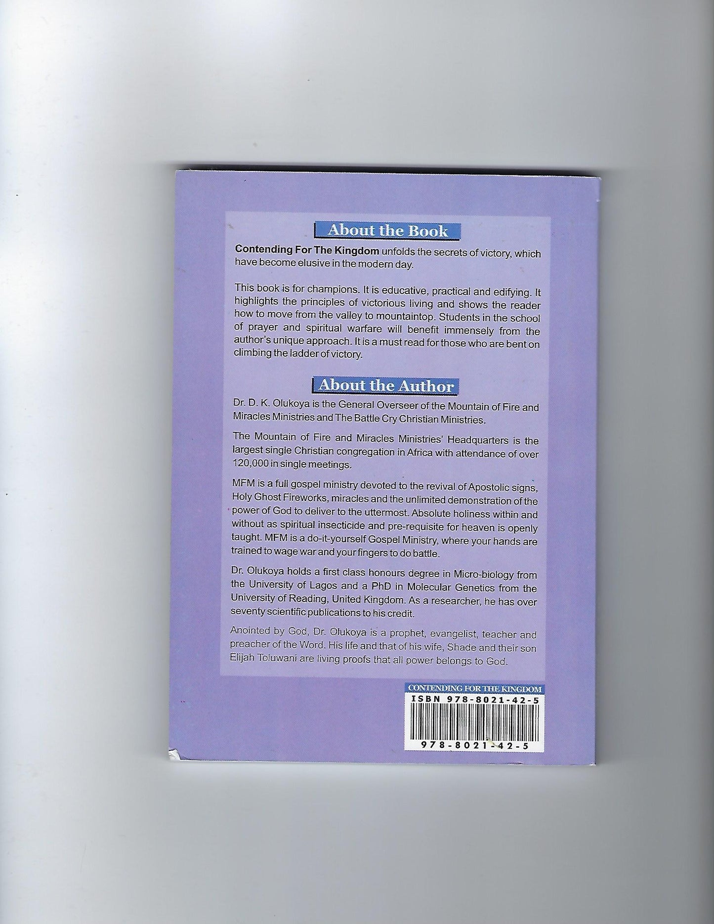 Contending for the Kingdom