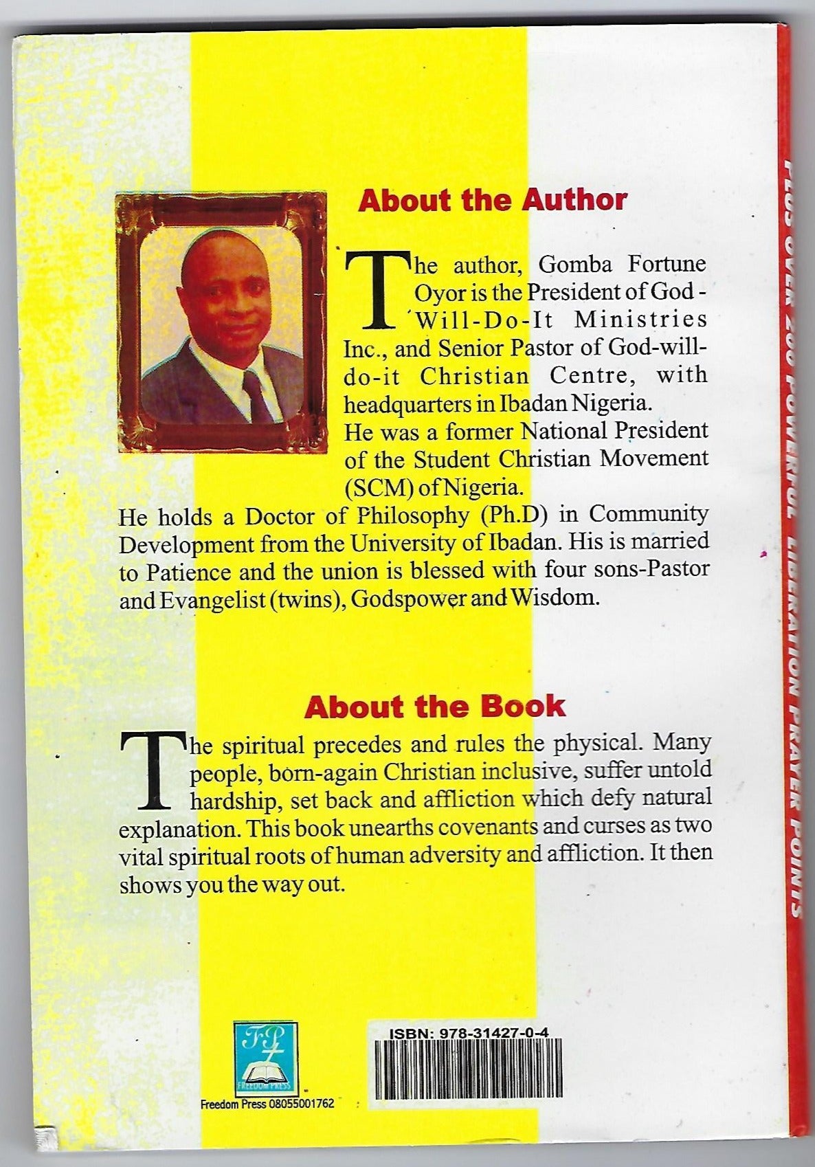 Covenants, Curses and the Way Out