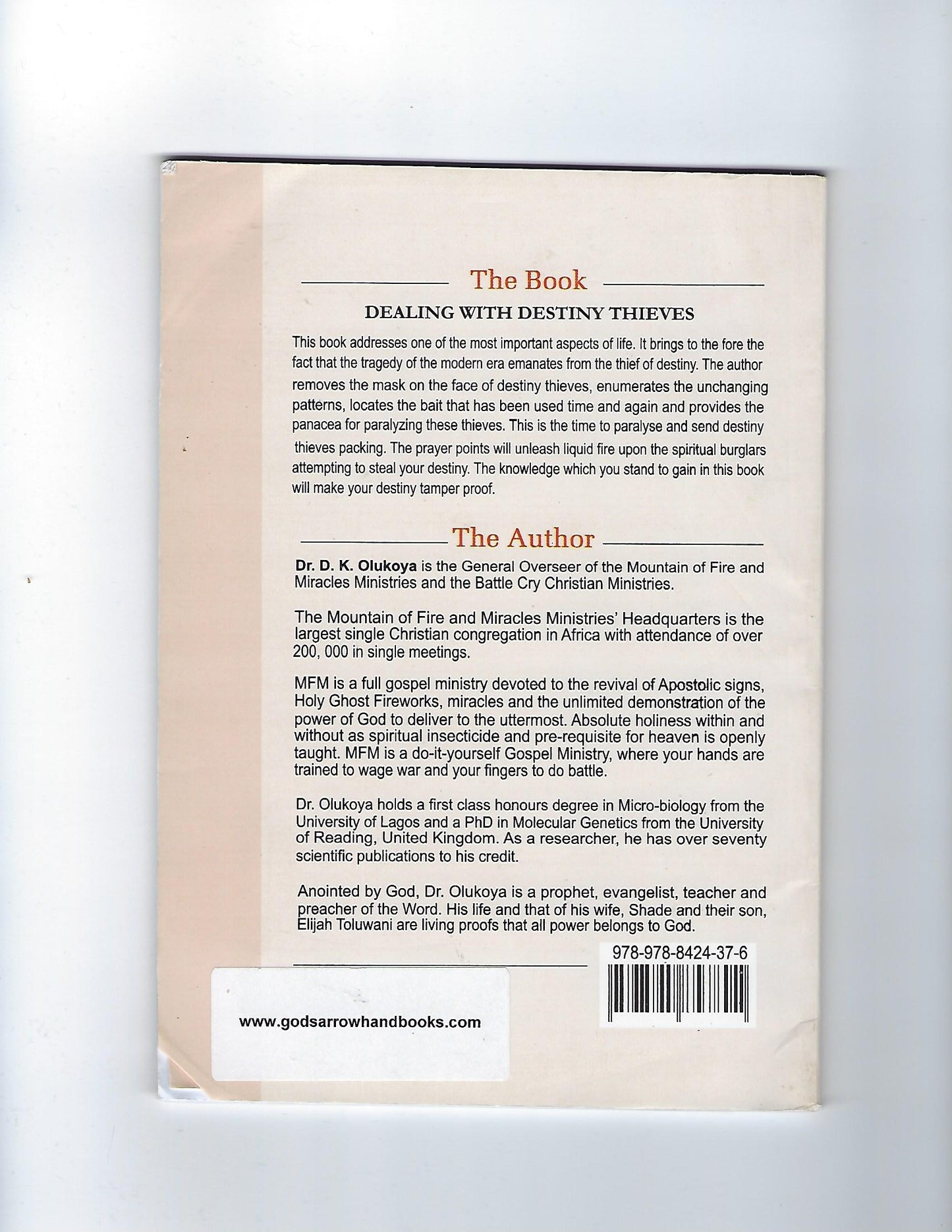 Dealing with Destiny Thieves