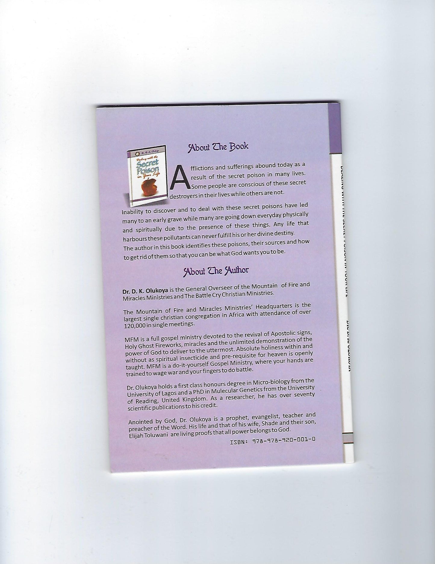 Dealing with the Secret Poison in Your Life