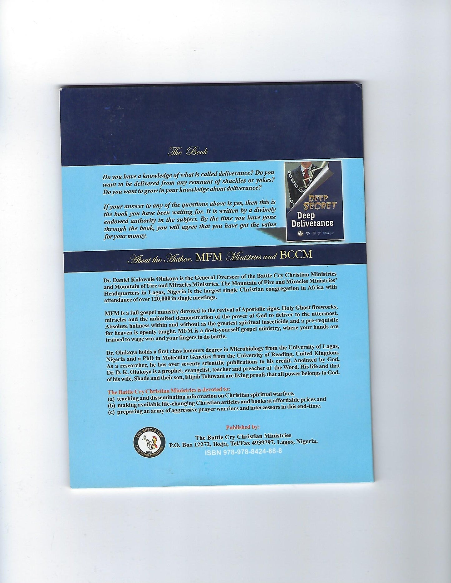 Deep Secret, Deep Deliverance