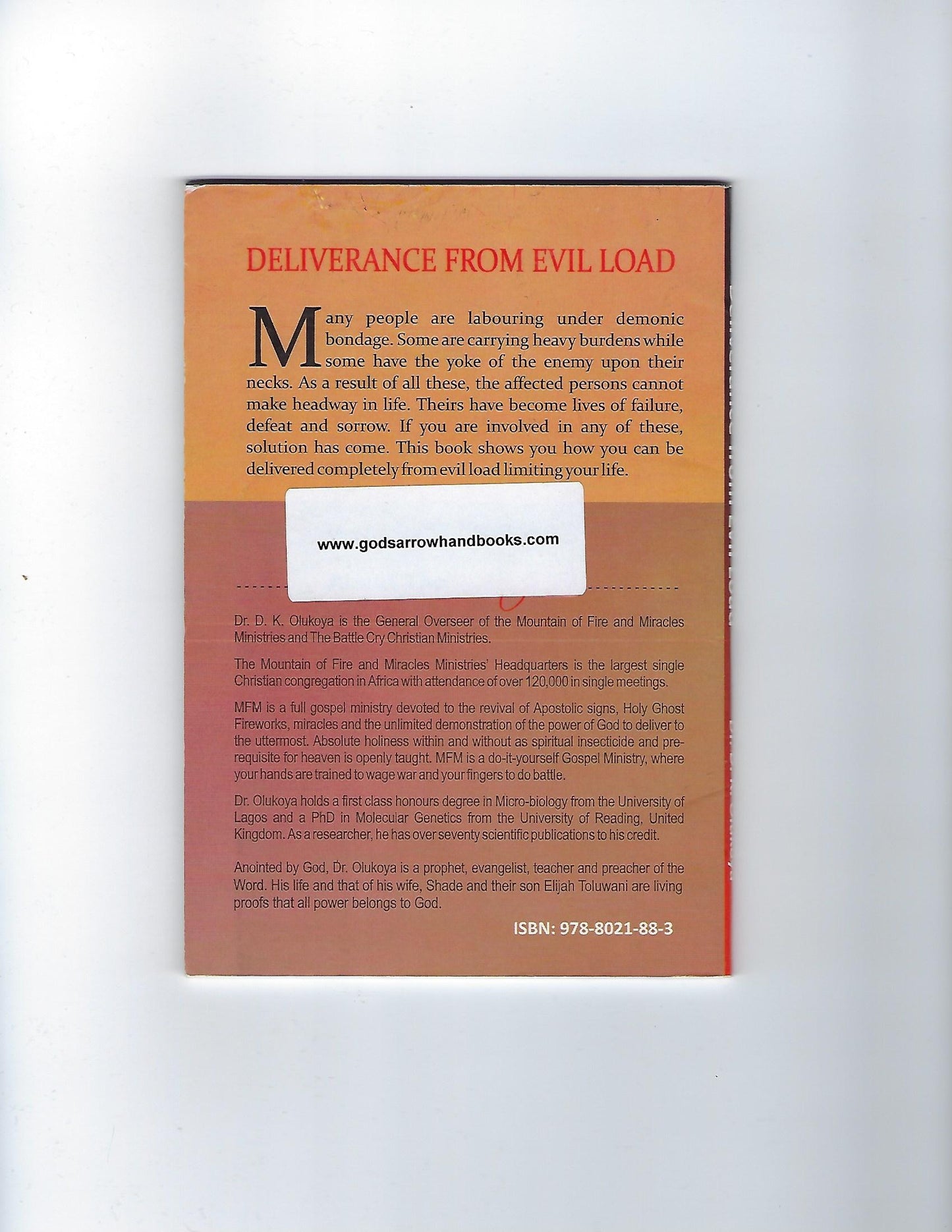 Deliverance from Evil Load