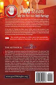 100 Reasons Why Sex Must Wait Until Marriage