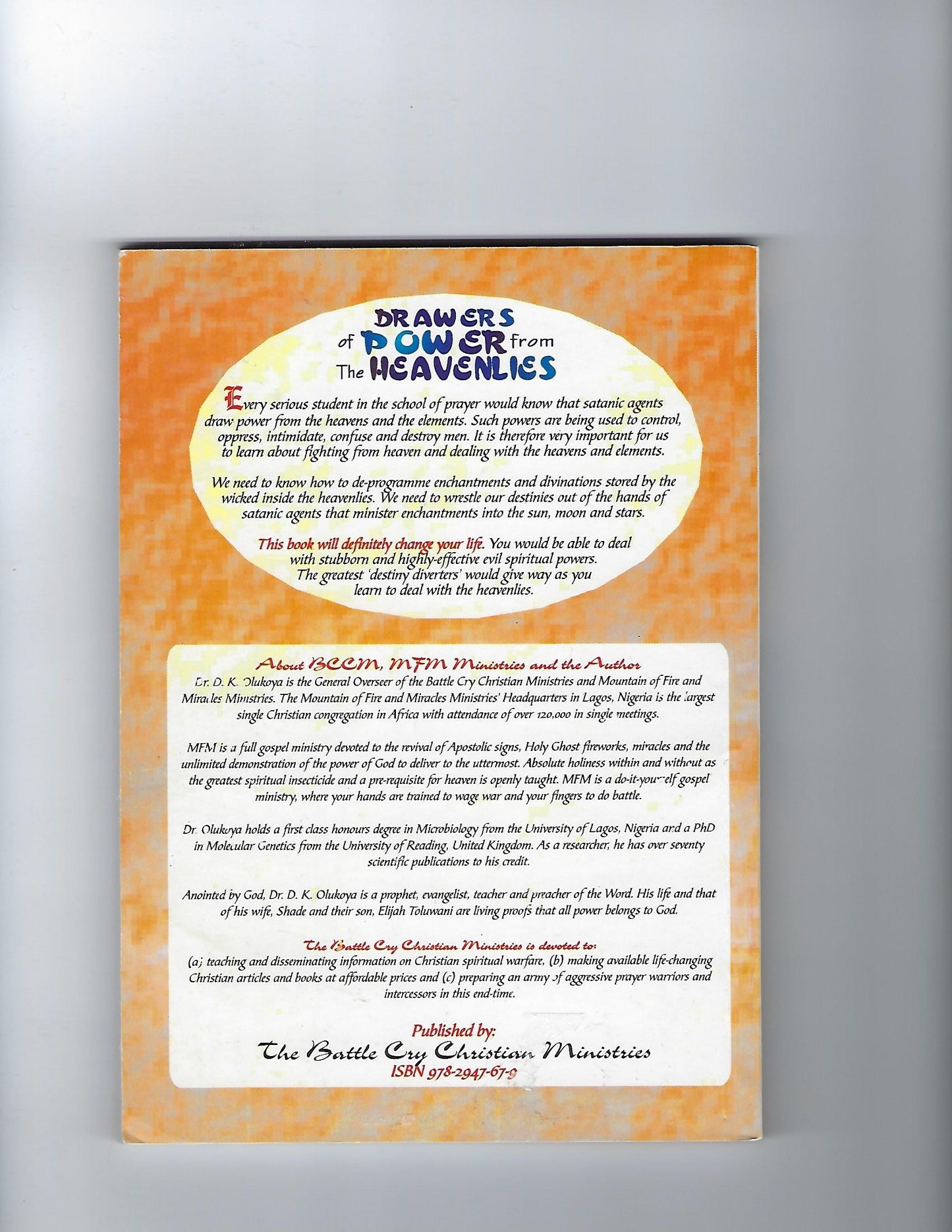 Drawers of Power from the Heavenlies