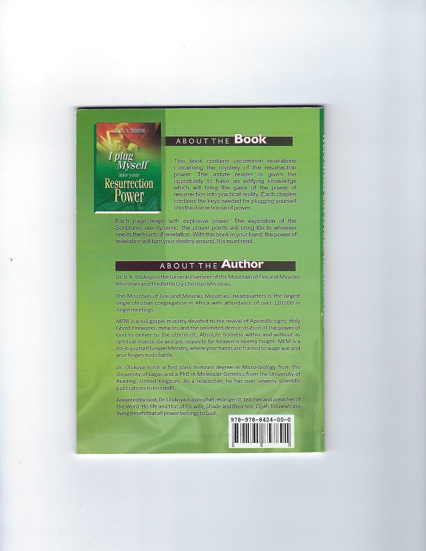 I Plug Myself into Your Resurrection Power