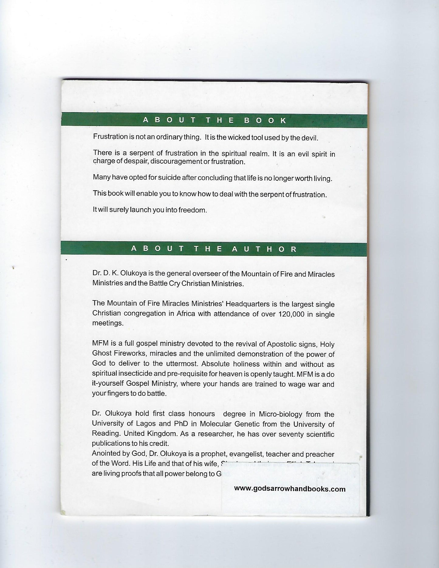 Killing the Serpent of Frustration