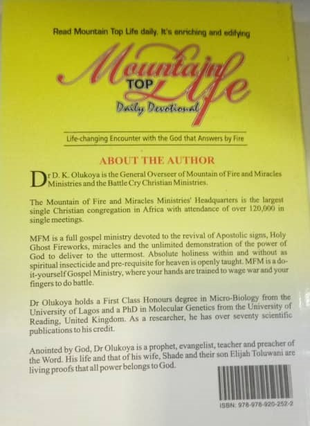 Mountain Top Life Daily Devotional Volume 8 2023