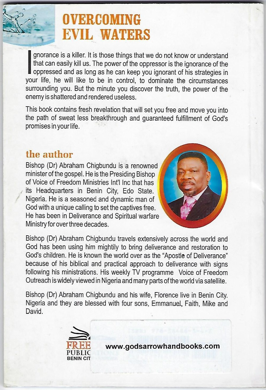 Overcoming Evil Waters