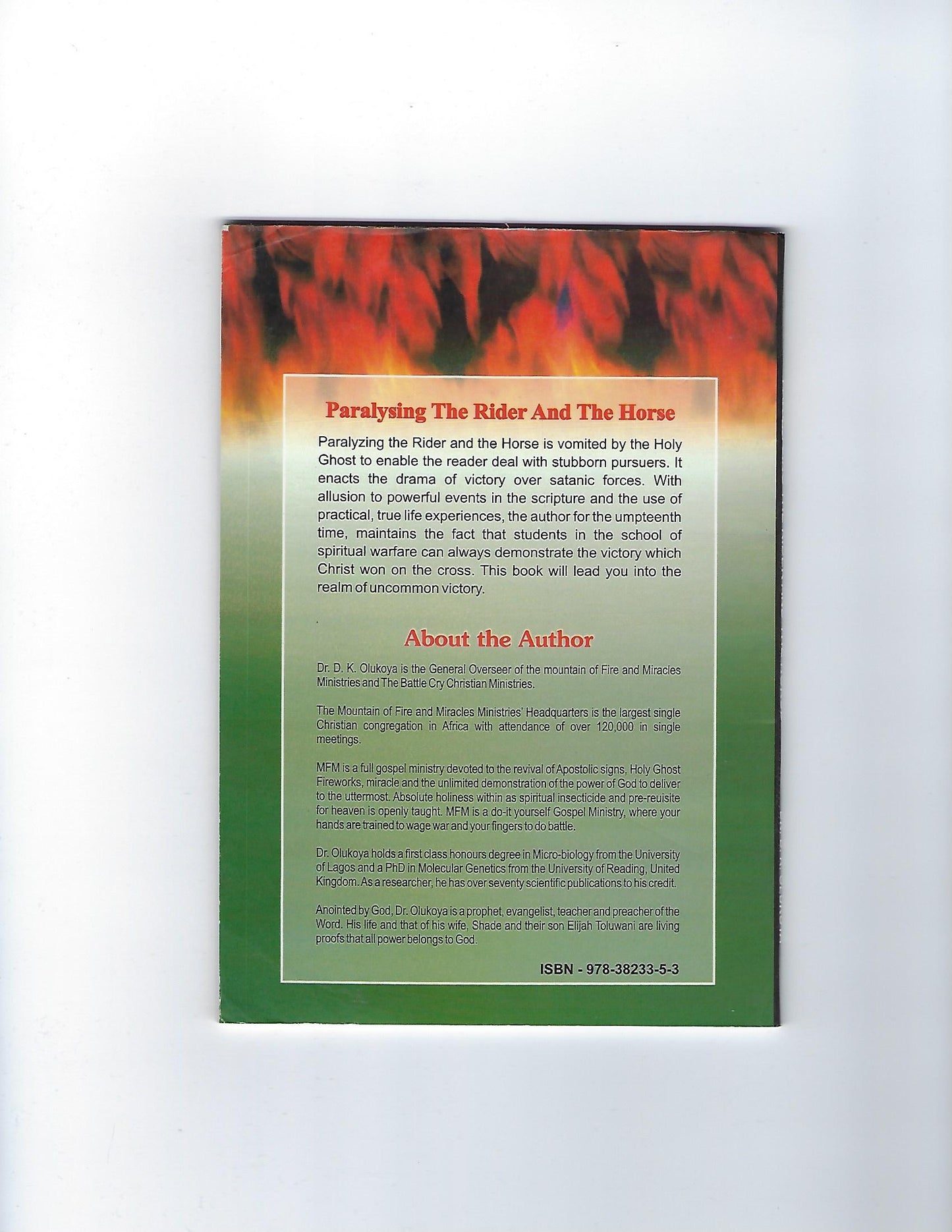 Paralyzing the Rider and the Horse