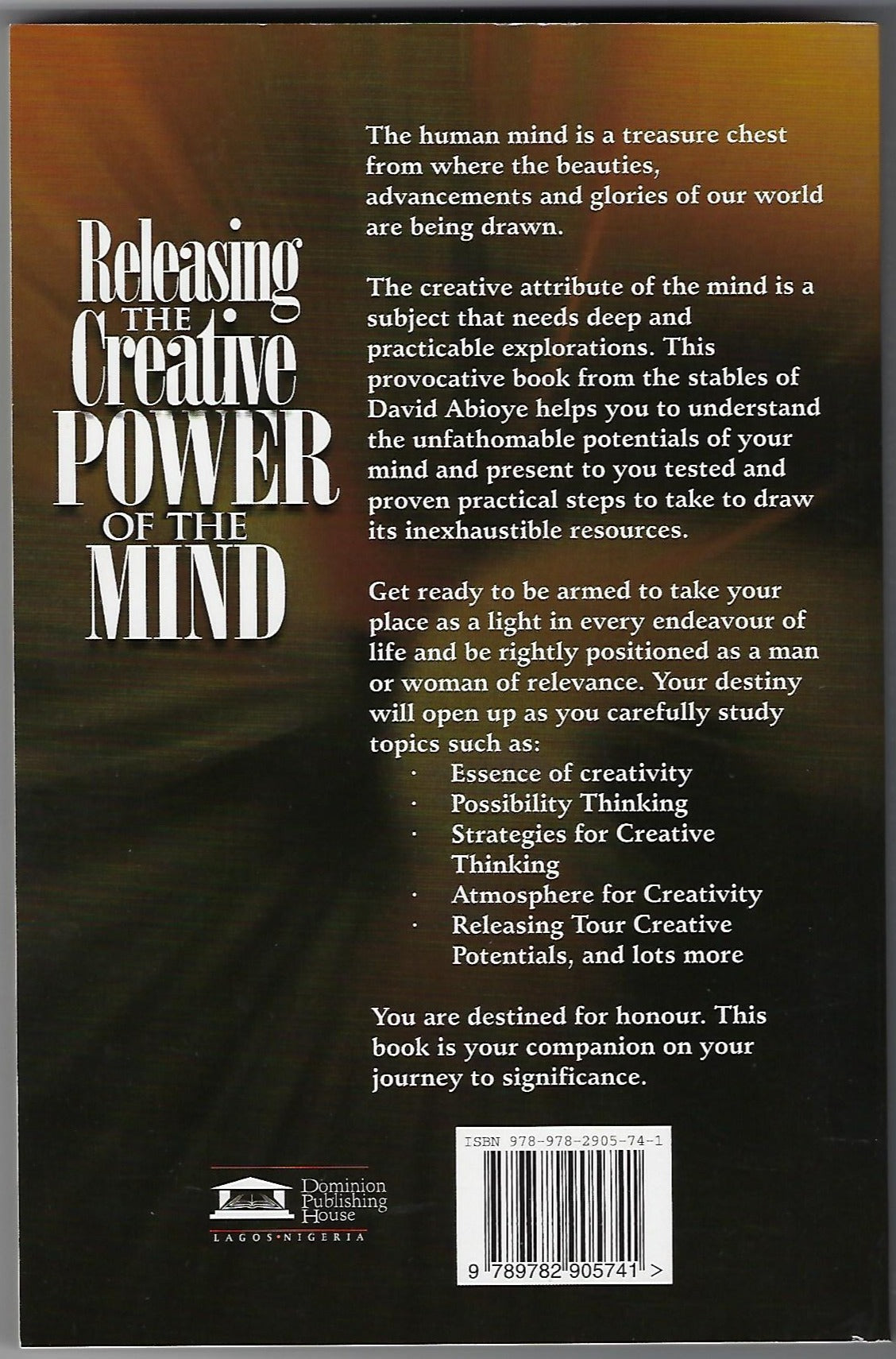 Releasing the Creative Power of the Mind