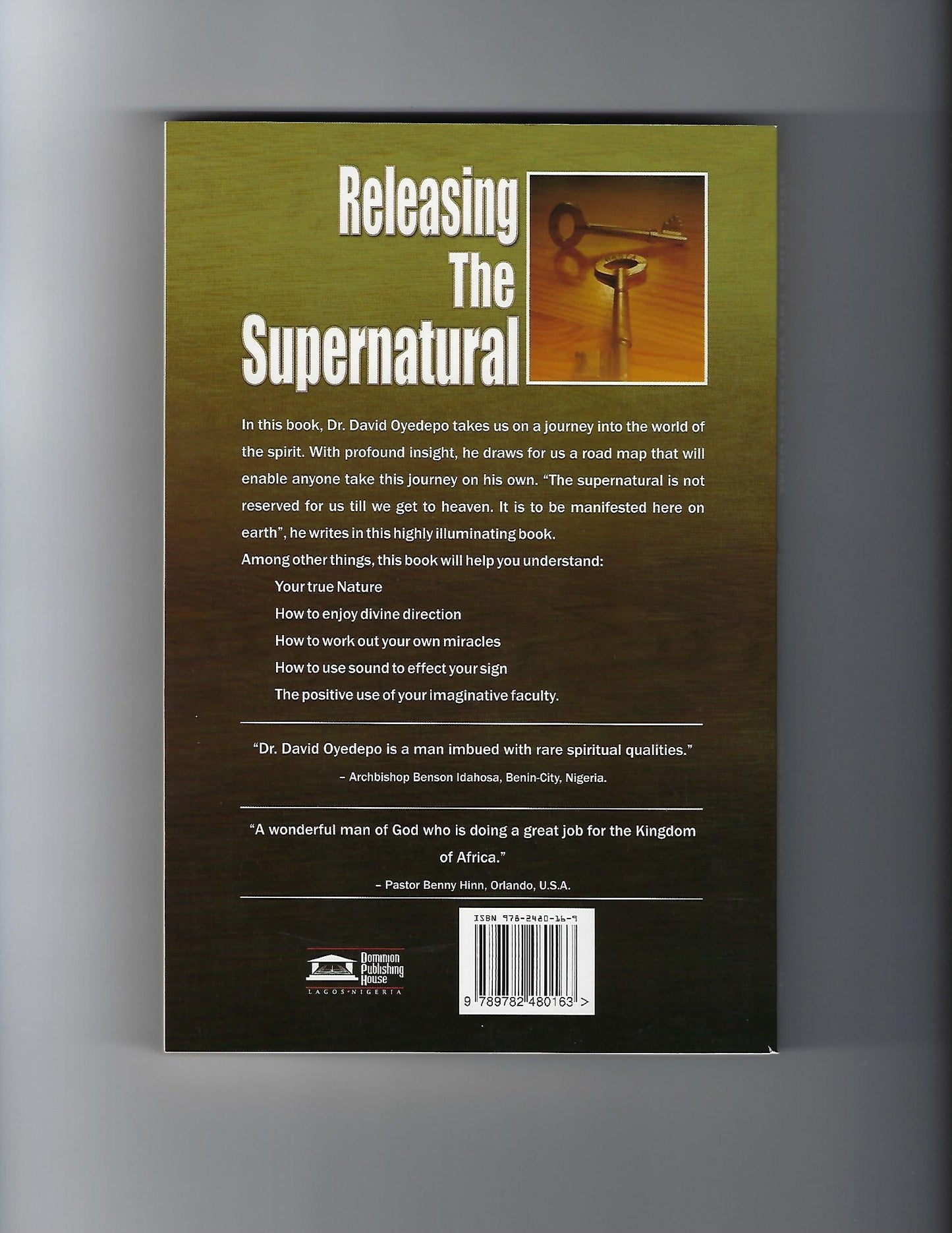 Releasing the Supernatural