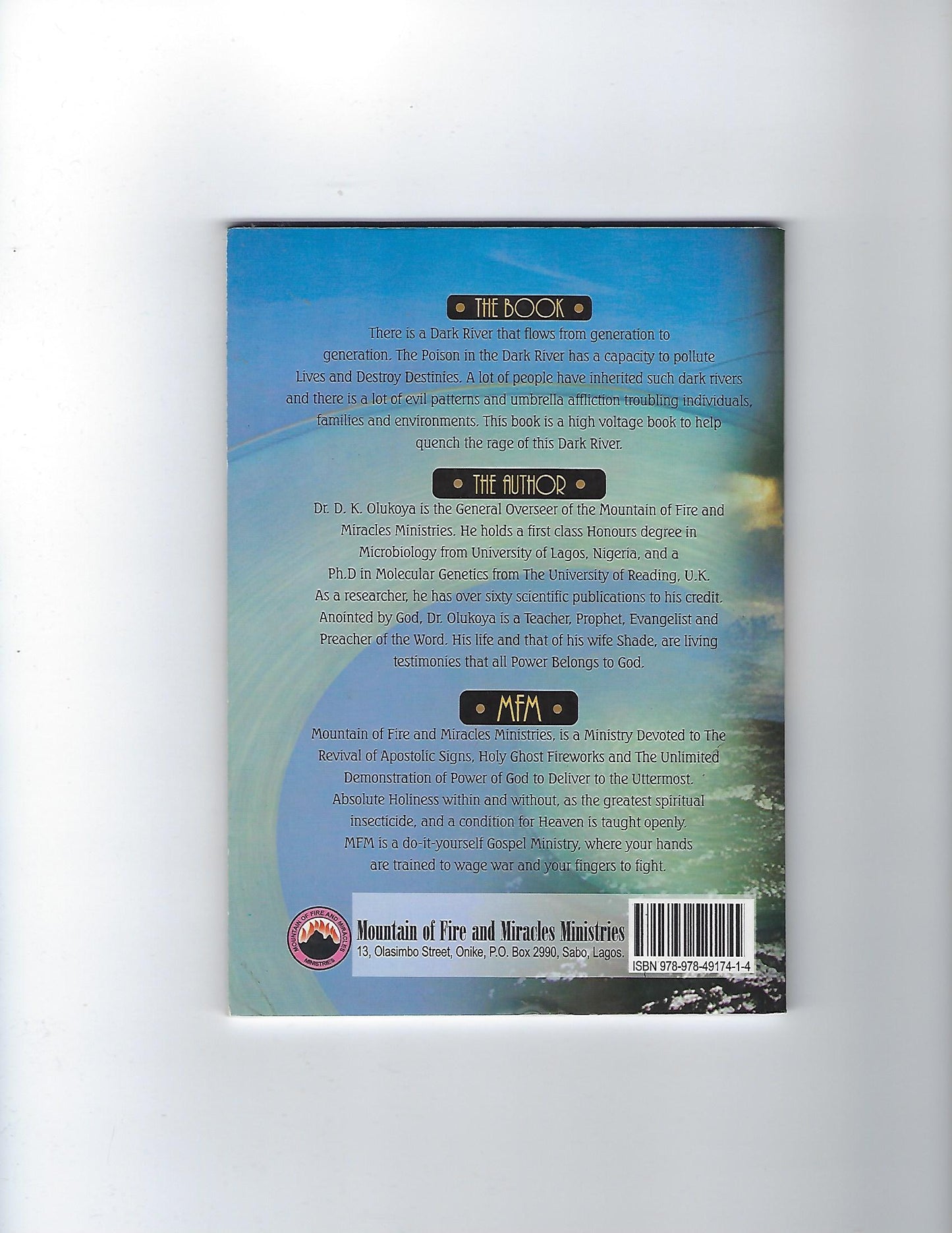 Speaking Destruction Unto Dark Rivers