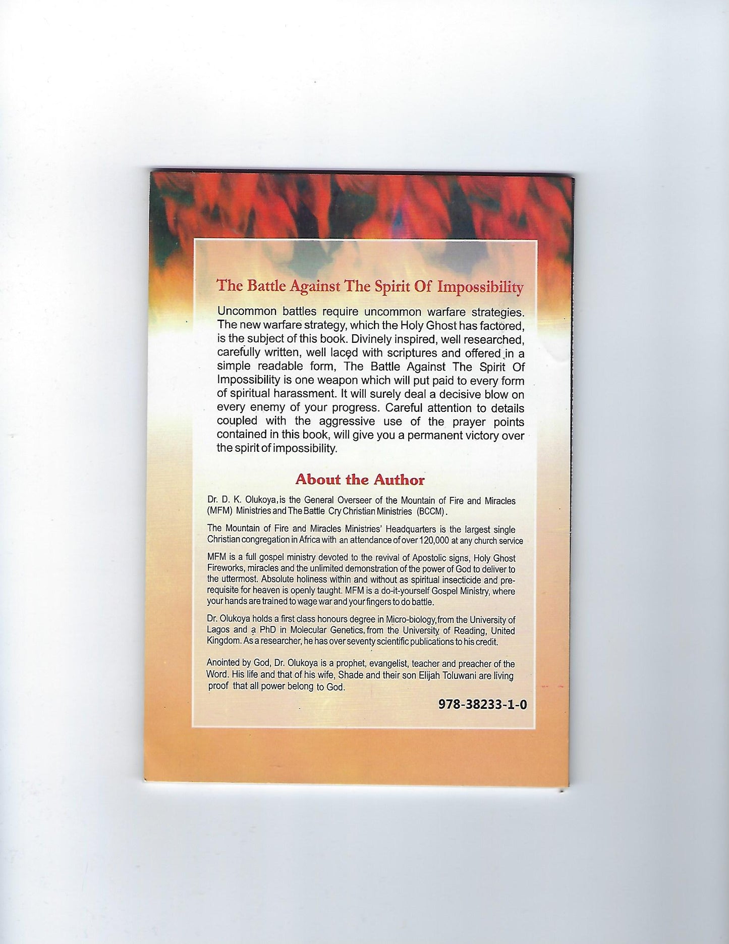 The Battle Against the Spirit of Impossibility