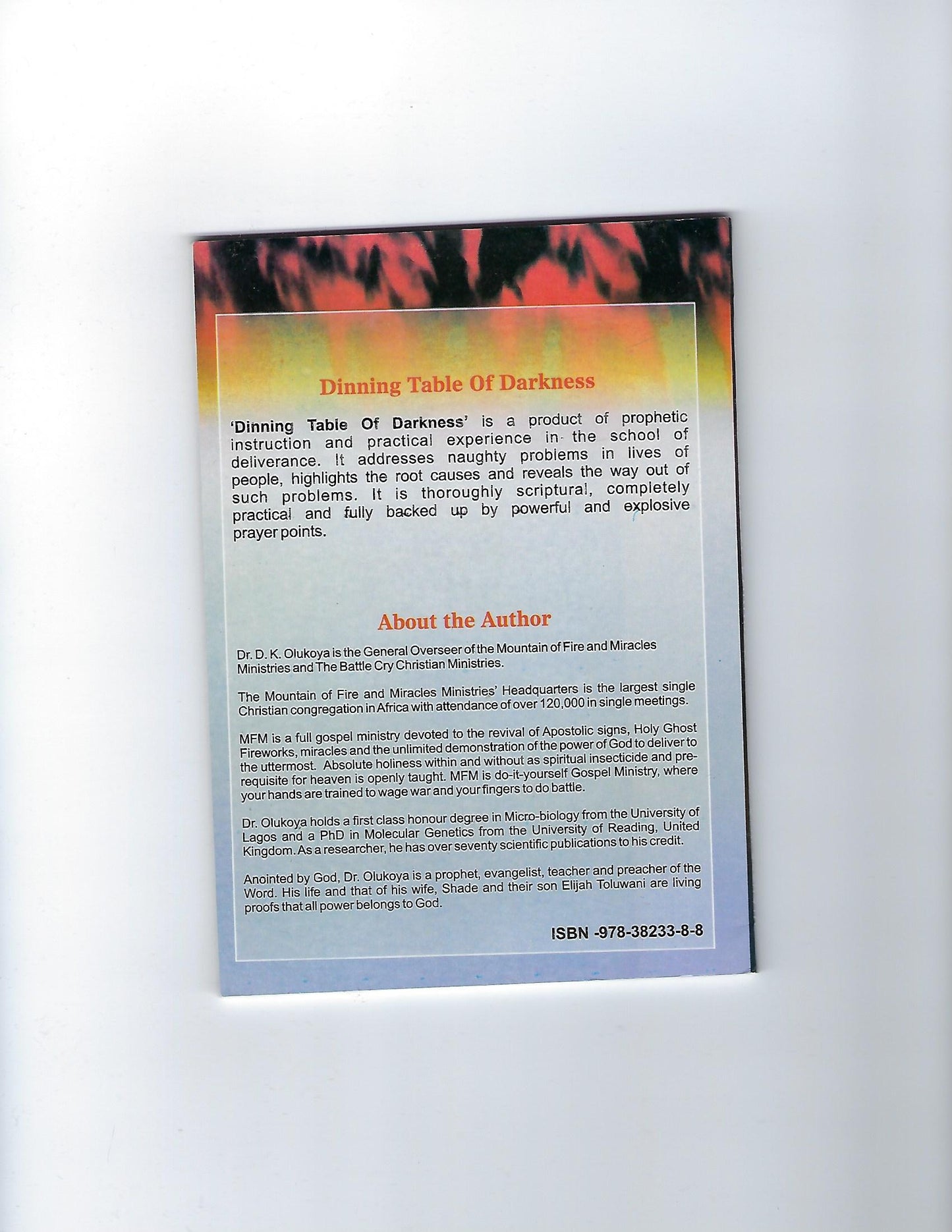 The Dining Table of Darkness