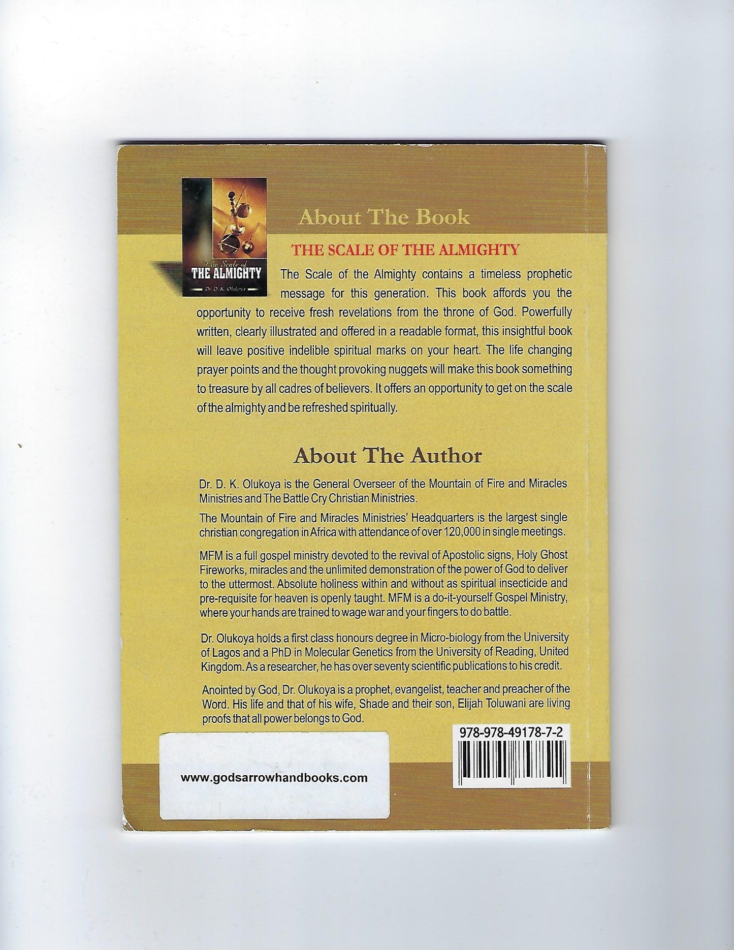 The Scale of the Almighty