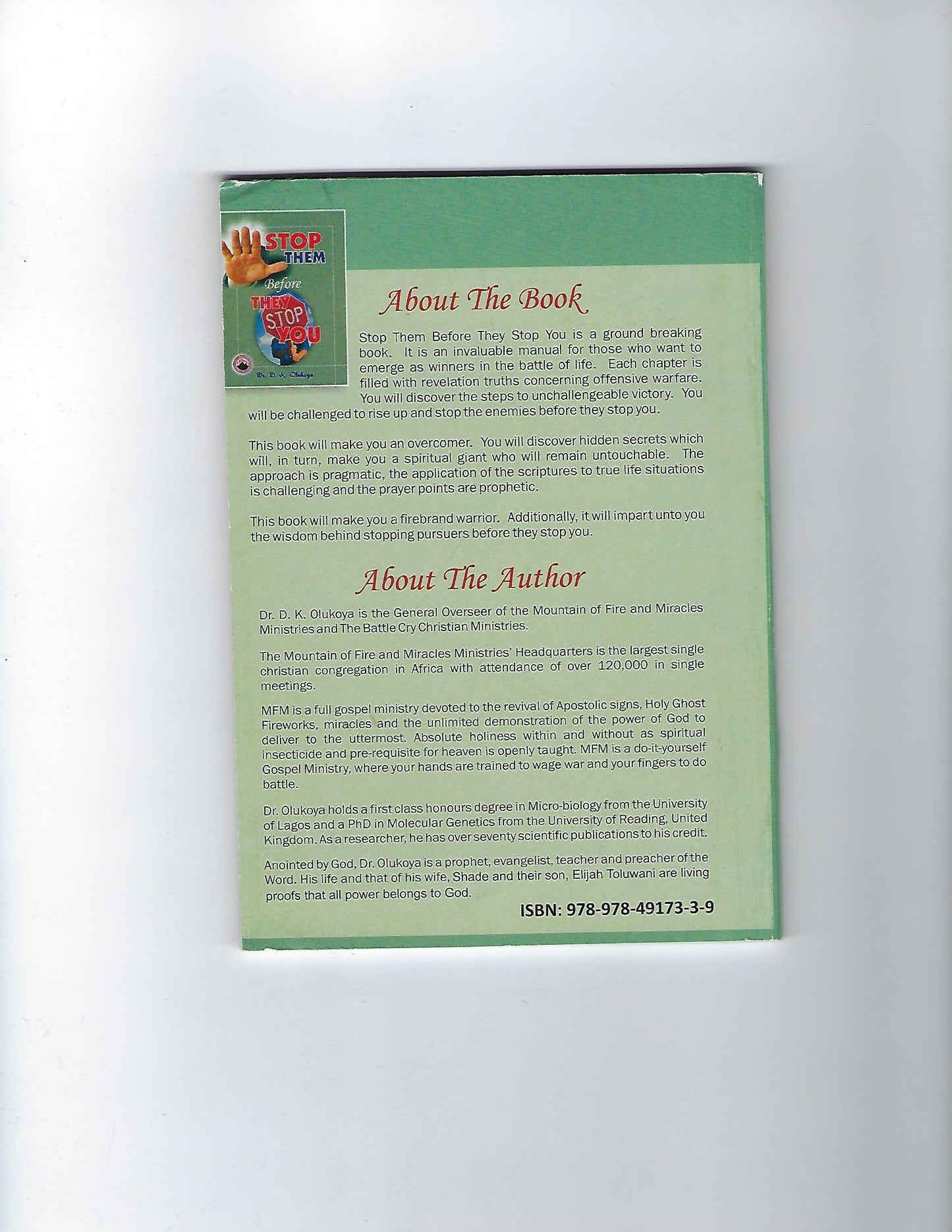 Stop Them Before They Stop You