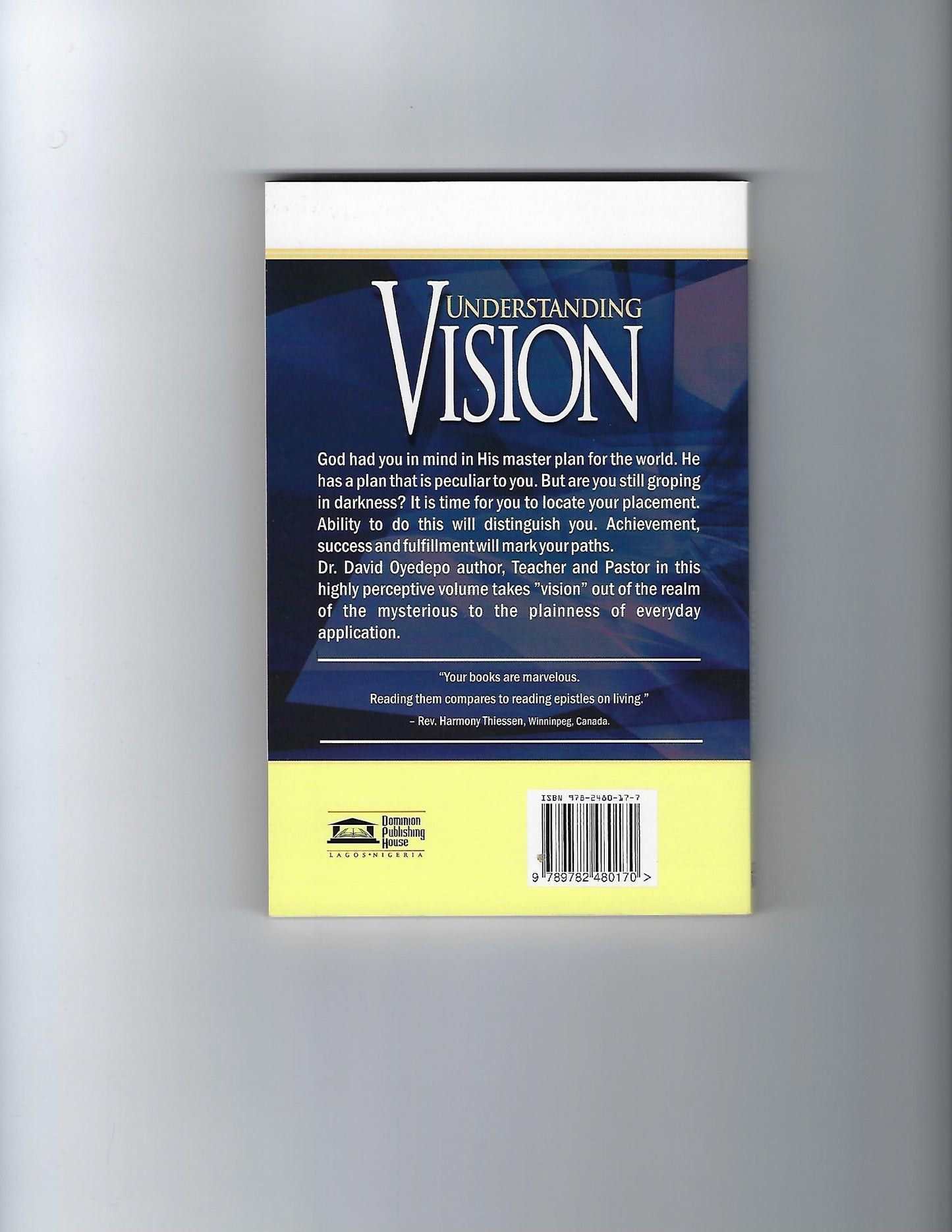 Understanding Vision