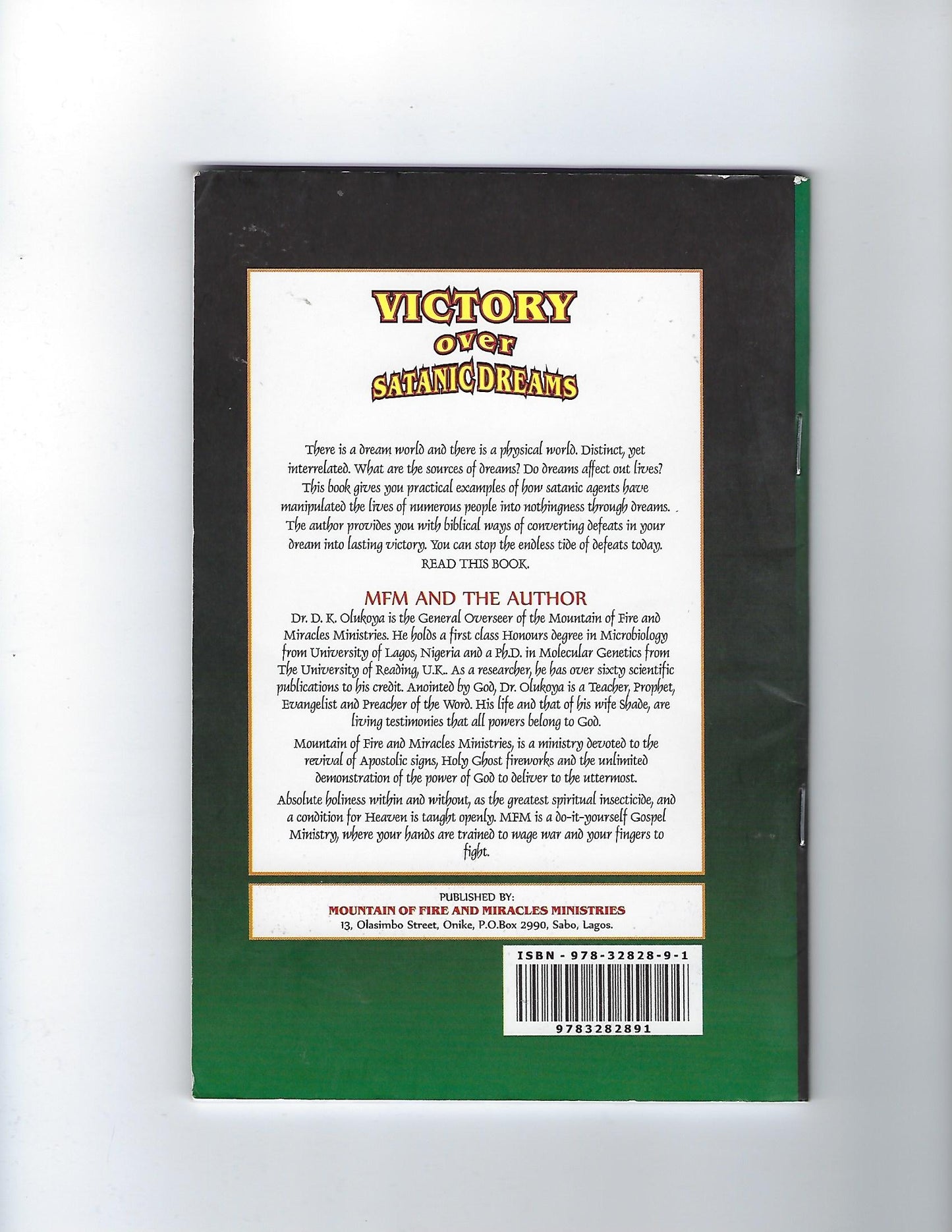 Victory Over Satanic Dreams