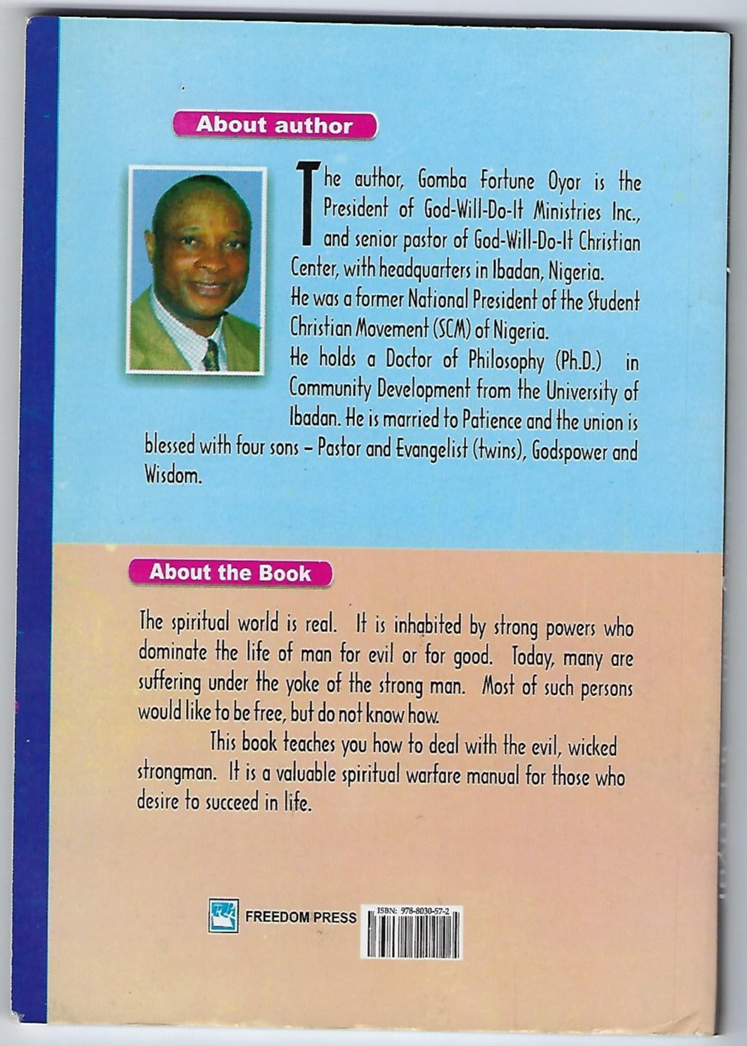 Victory Over the Strong Man