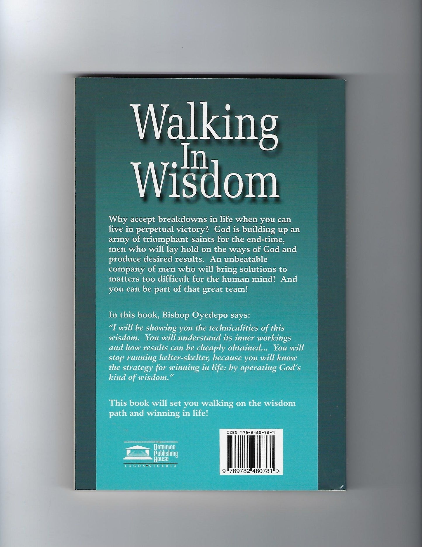Walking in Wisdom
