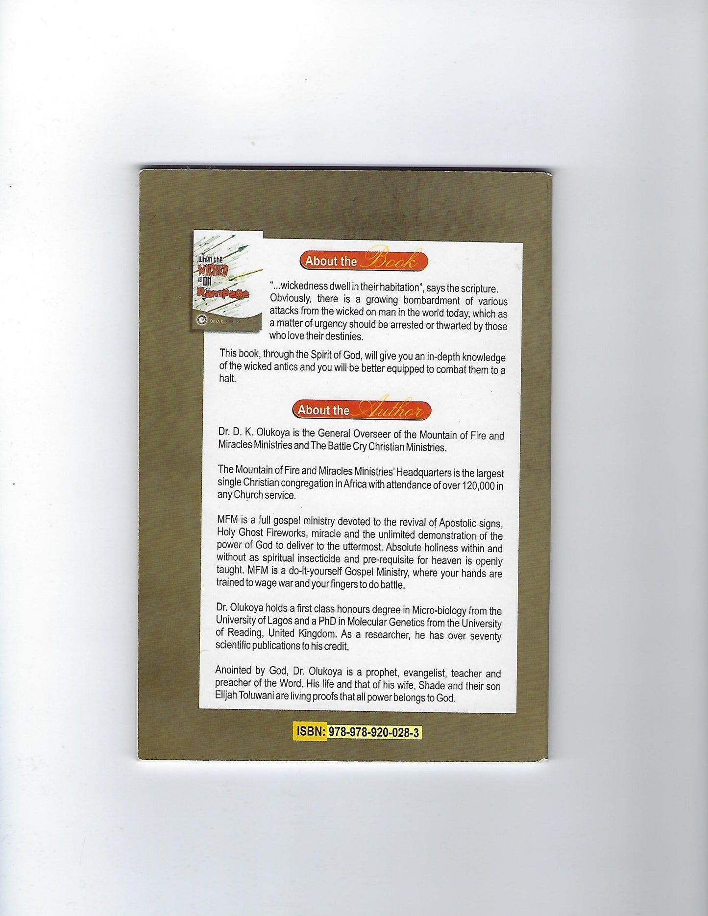 When the Wicked is on a Rampage