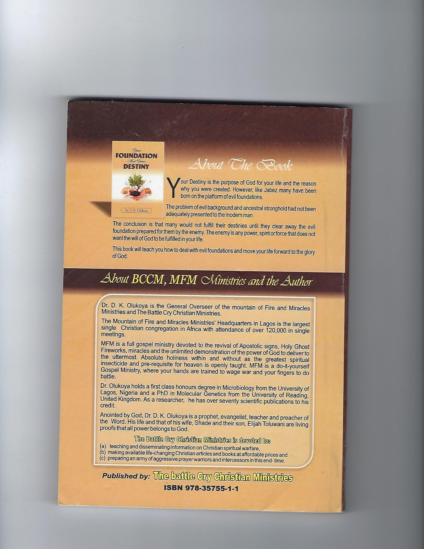 Your Foundation and Your Destiny