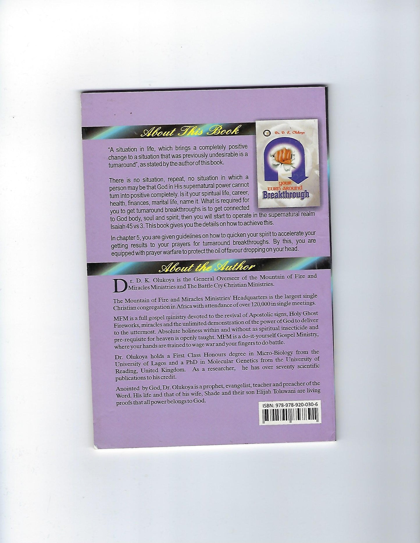 Your Turnaround Breakthrough