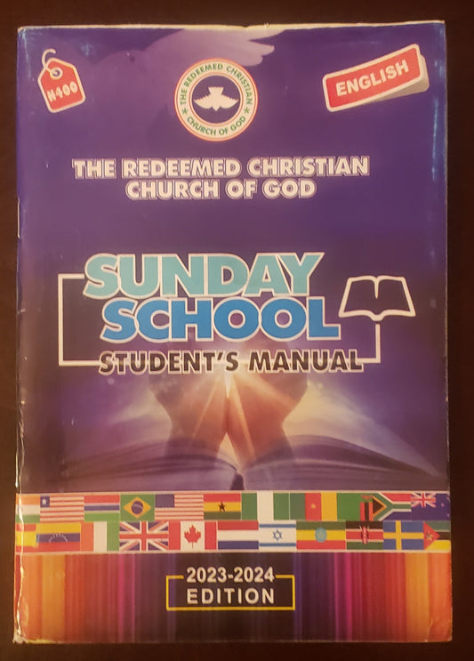 Sunday School Student's Manual 2023-2024 Edition