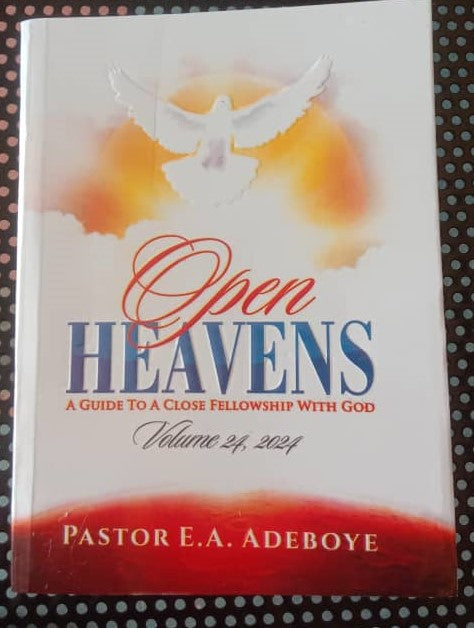 Open Heavens Daily Devotional Guide 2024 Edition