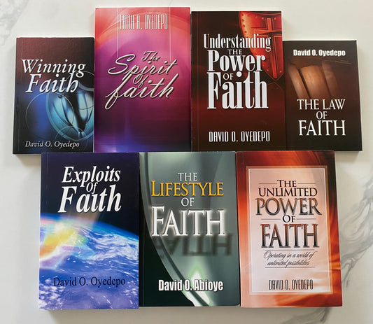 Winning Faith, The Law of Faith, The Spirit of Faith, Understanding the Power of Faith, Exploits of Faith, The Lifestyle of Faith, and the Unlimited Power of Faith Combo
