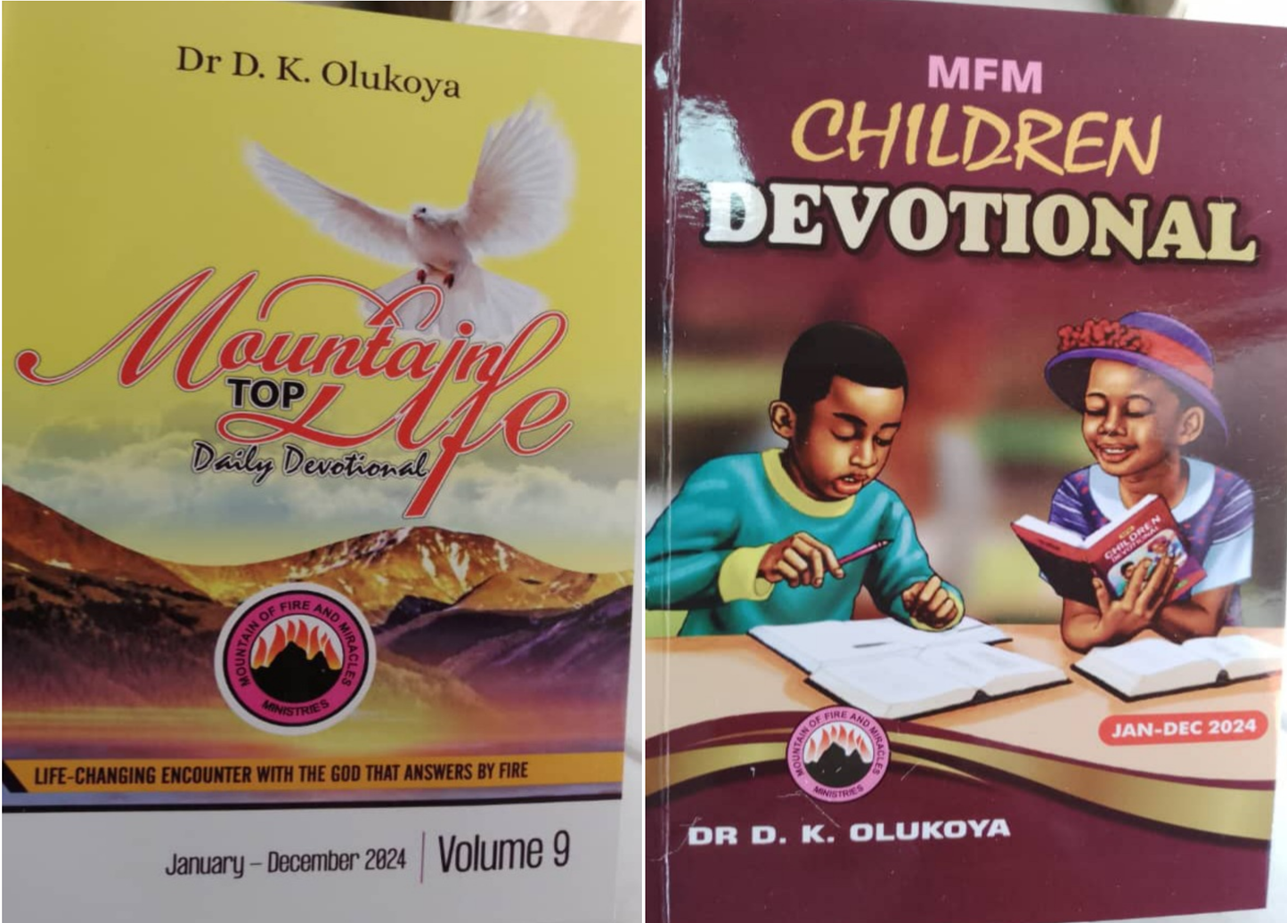 Mountain Top Life Daily Devotional and MFM Children Devotional 2024 Bundle