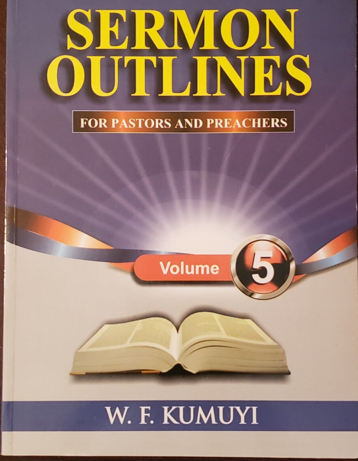 Sermon Outlines For Pastors and Preachers vol. 5