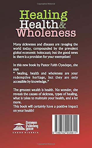 Healing Health And Wholeness