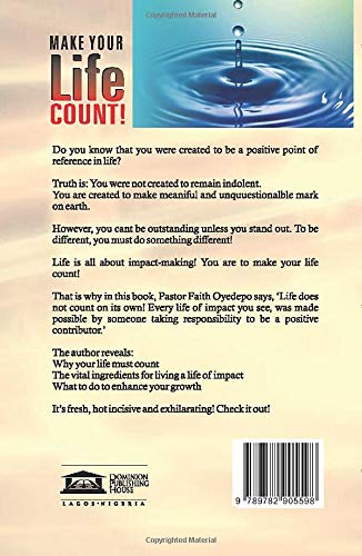 Make your Life Count!