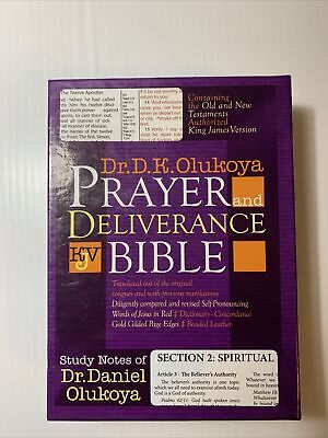 Prayer and Deliverance Bible (Pocket Size)