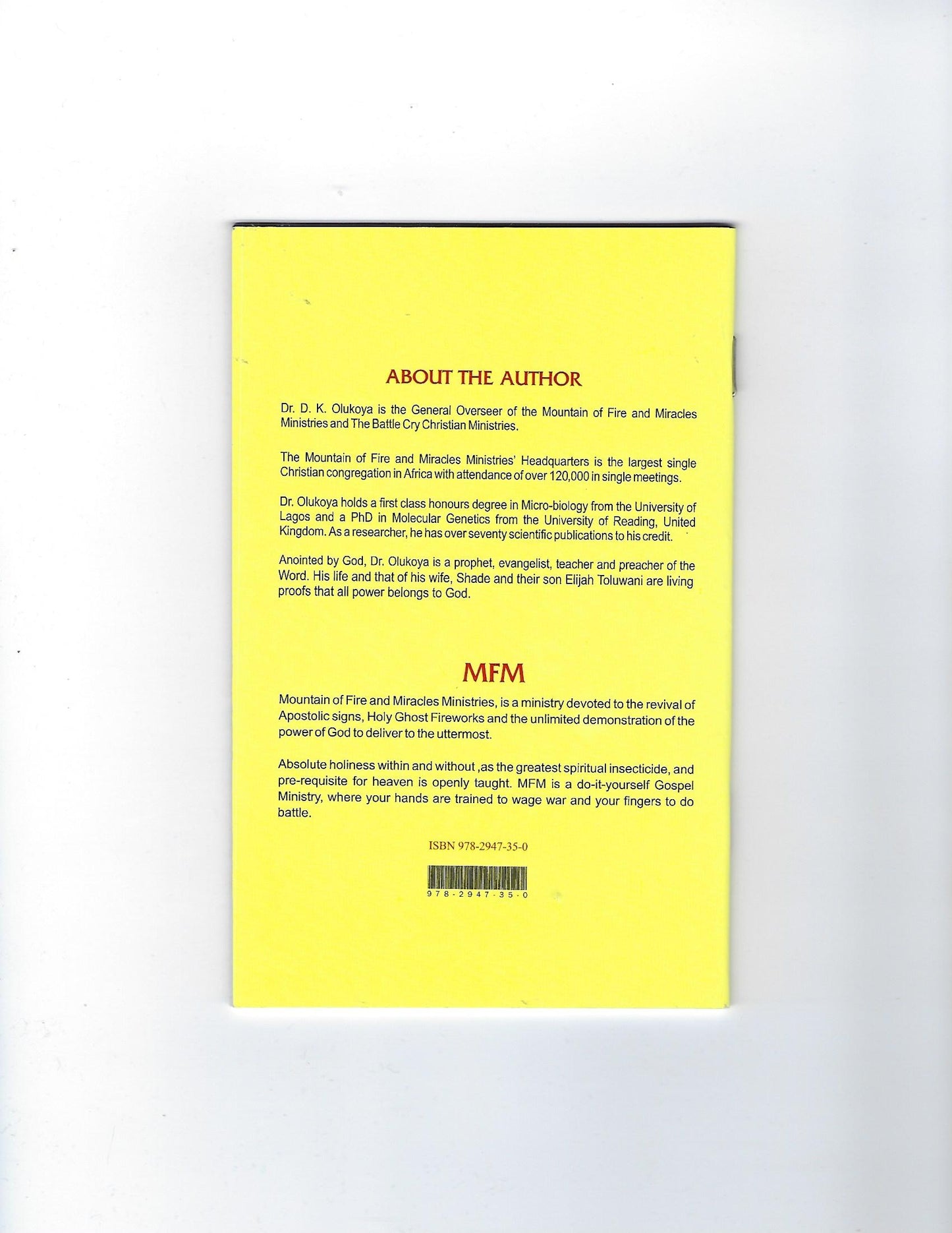 Deliverance for the Head