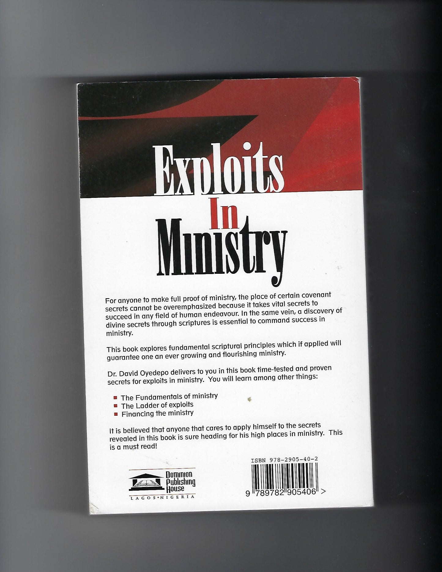 Exploits in Ministry