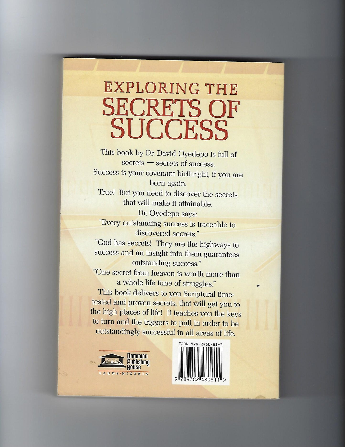 Exploring Secrets of Success