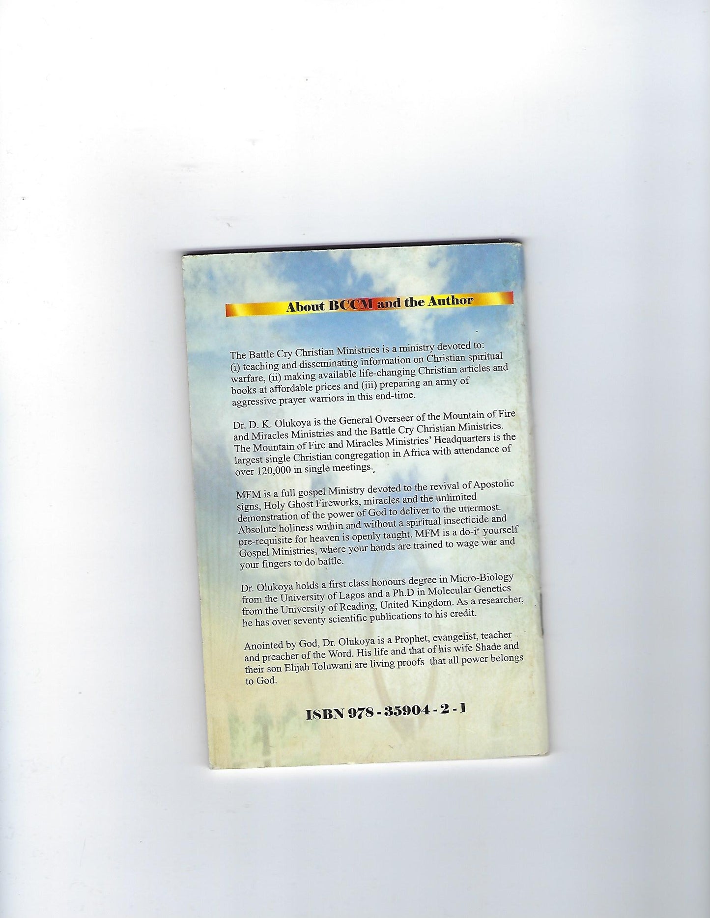 Failure in the School of Prayer