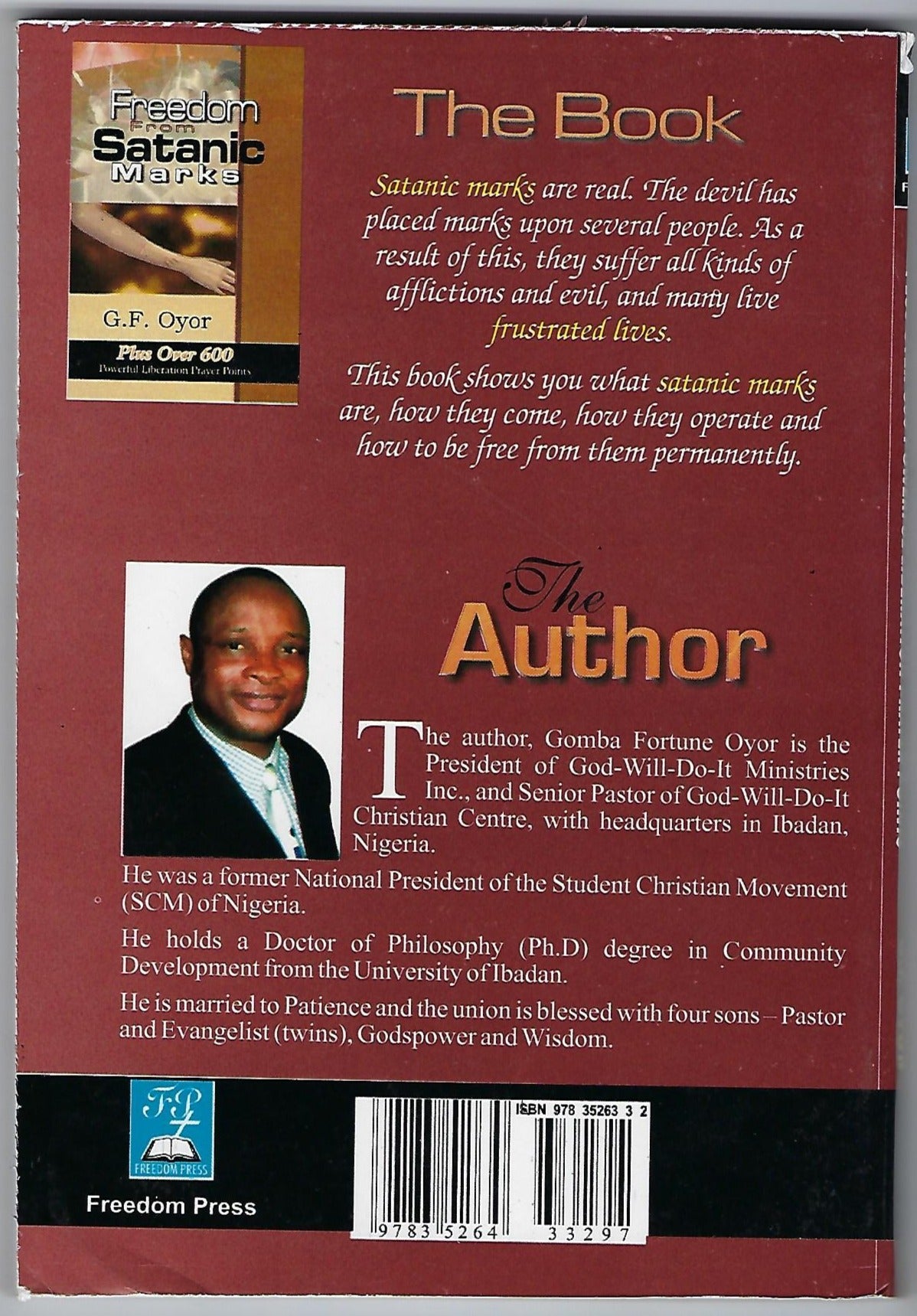 Freedom From Satanic Marks