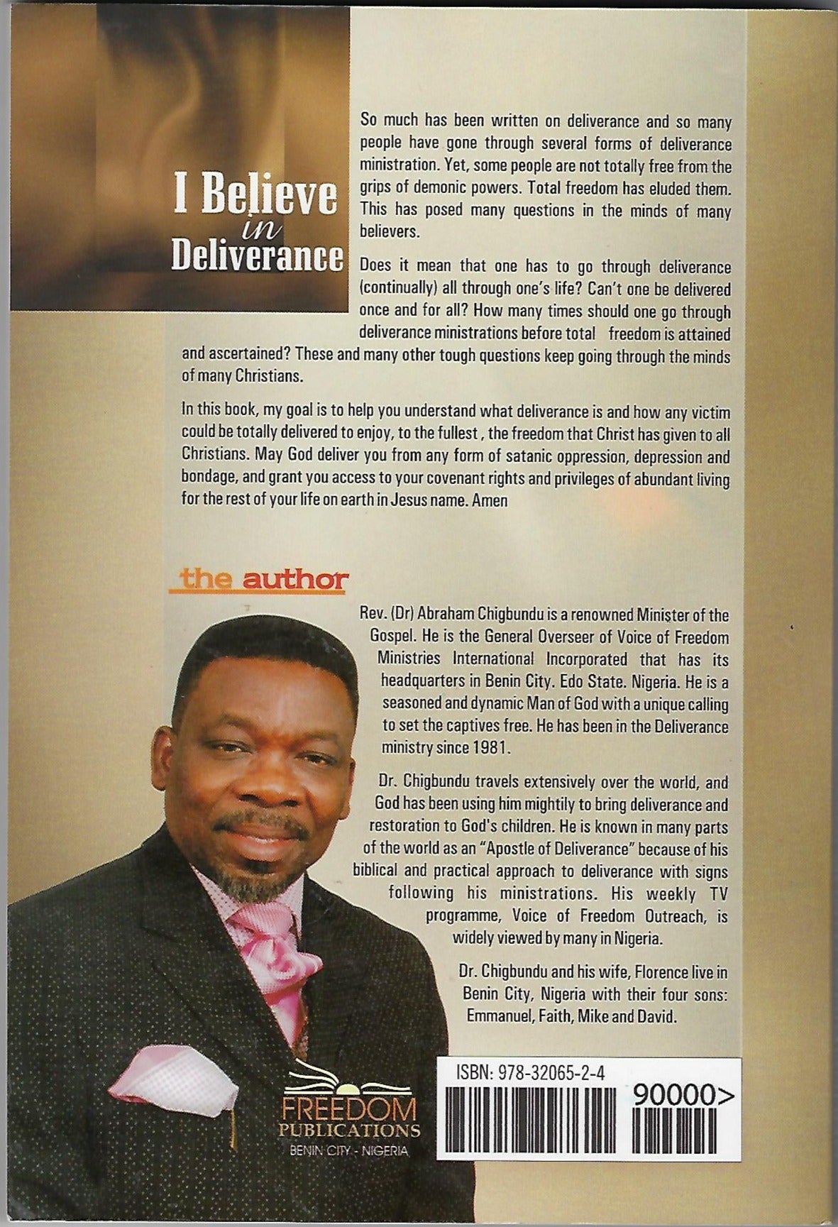 I Believe in Deliverance