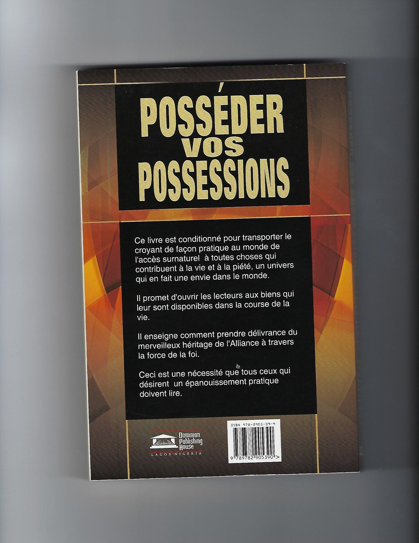 Posseder vos Possessions
