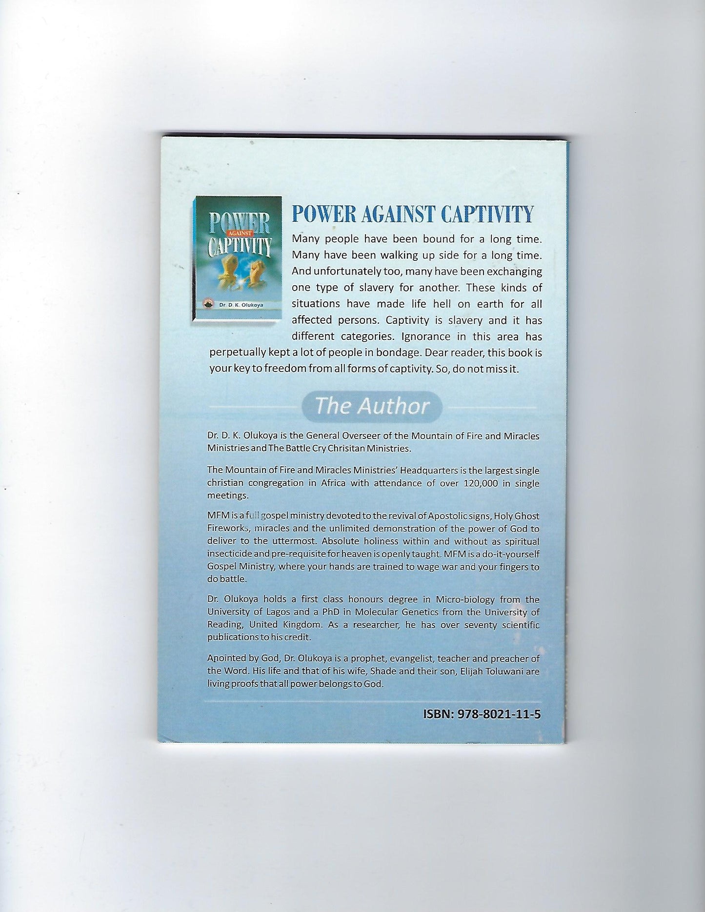 Power Against Captivity